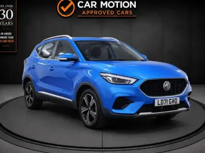 Used MG ZS Excite 106 HP (77 kW) 2021 Blue SUV