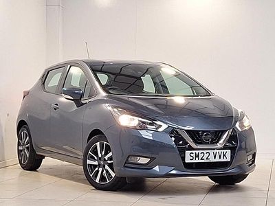 Used Nissan Micra Acenta 92 HP (67 kW) 2022 Grey Hatchback