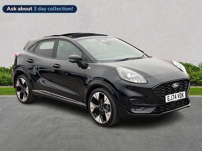 Begagnad Ford Puma ST-Line X 125 HK (91 kW) 2024 Svart SUV