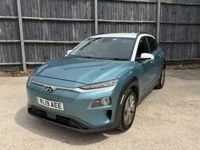 Used Hyundai Kona Premium SE 150 kW (204 HP) 2019 Blue SUV