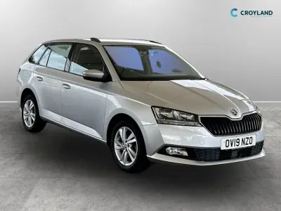 Used Skoda Fabia SE 95 HP (69 kW) 2019 Silver Estate