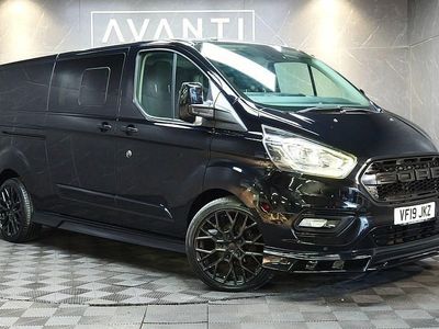 Used Ford Transit Custom Limited 130 HP (95 kW) 2019 Black Van