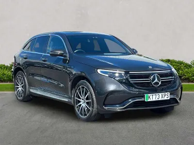 Used Mercedes EQC400 AMG line 300 kW (408 HP) 2023 Grey SUV
