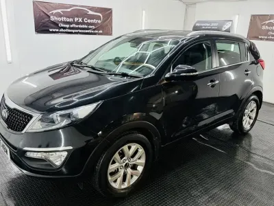 Begagnad Kia Sportage 130 HK (95 kW) 2015 Svart SUV