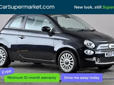 Gebraucht Fiat 500 70 PS (51 kW) 2023 Schwarz Kleinwagen