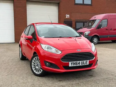 Used Ford Fiesta Titanium 2014 Red Hatchback