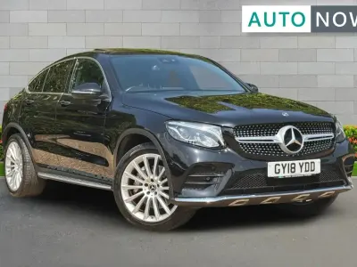 Used Mercedes GLC250 AMG line 200 HP (147 kW) 2018 Black SUV