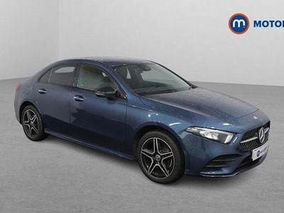 Blue Used 2022 Mercedes A250 AMG Line Premium Sedan | £19,499 (Fair price)
