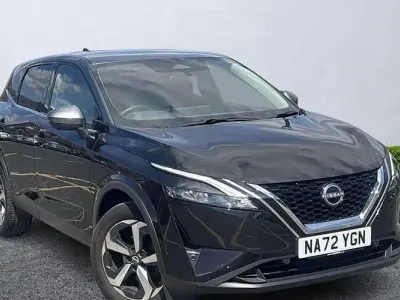 Used Nissan Qashqai N-Connecta 158 HP (116 kW) 2022 Black SUV