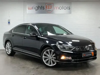 Used VW Passat R-line 2016 Black Sedan