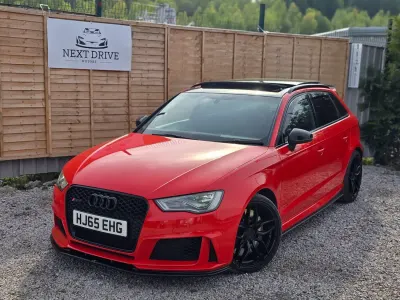 Used Audi RS3 Advanced 2015 Red Sedan
