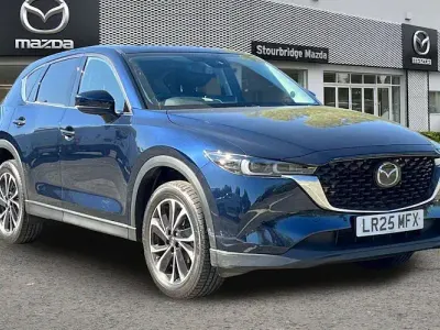 Second-hand Mazda CX-5 Exclusive-Line 165 CP (121 kW) 2025 Albastru SUV