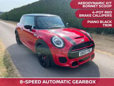 Used Mini John Cooper Works Hatch 2019 Red Hatchback