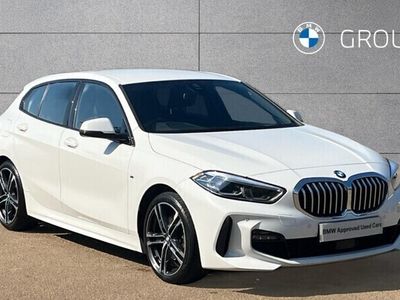 Used BMW 118 M Sport 136 HP (100 kW) 2021 Alpine white Hatchback