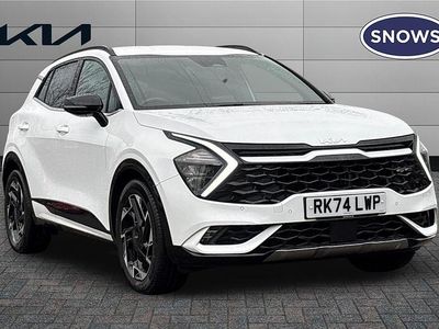 Fusion white Used 2024 Kia Sportage GT-Line SUV | £24,599 (Fair price)