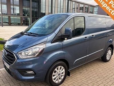 Blue Used 2022 Ford Transit Custom Limited Van | £18,490 (Good price)