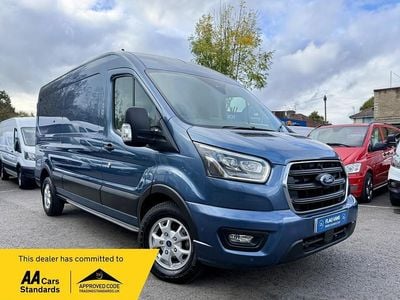 Blue Used 2020 Ford Transit Limited Van | £15,495 (Good price)