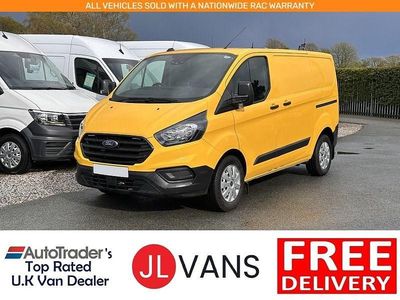 Used Ford Transit Custom 130 HP (95 kW) 2022 Yellow Van