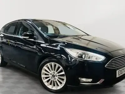 Used Ford Focus Titanium X 120 HP (88 kW) 2017 Black Hatchback