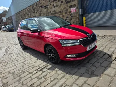 Used Skoda Fabia Colour Edition 2018 Red Hatchback
