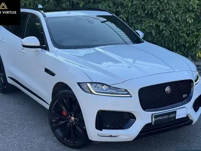 Used Jaguar F-Pace S 300 HP (220 kW) 2017 White SUV