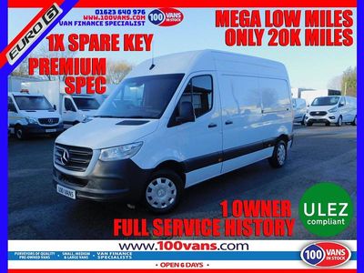 White Used 2022 Mercedes Sprinter Premium Van | £20,990 (Good price)