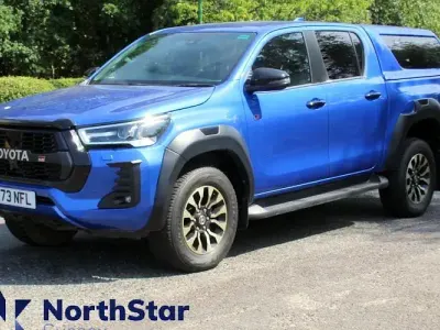 Used Toyota HiLux Sport 204 HP (150 kW) 2024 Blue Pickup