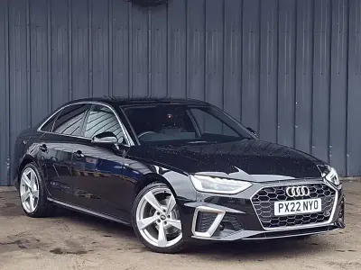Used Audi A4 S-Line 150 HP (110 kW) 2022 Black Sedan