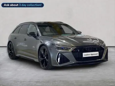 Used Audi RS6 Advanced 600 HP (441 kW) 2020 Grey Estate