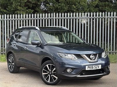 Blue Used 2016 Nissan X-Trail Tekna SUV | £11,395 (Fair price)