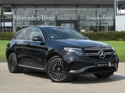 Used Mercedes EQC400 AMG Line Premium 300 kW (408 HP) 2023 Black SUV