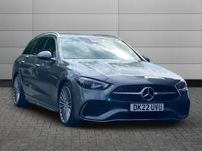 Usado Mercedes C200 AMG Line Premium 200 HP (147 kW) 2022 Cinzento Carrinha