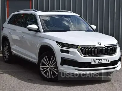 Used Skoda Kodiaq 200 HP (147 kW) 2022 White SUV