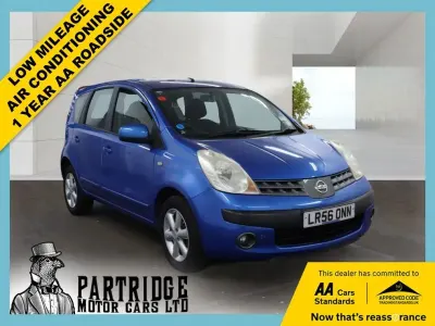 Used Nissan Note SE 88 HP (64 kW) 2006 Blue Hatchback