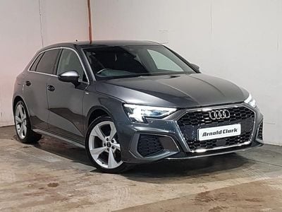 Used Audi A3 S-Line 110 HP (80 kW) 2024 Grey Hatchback