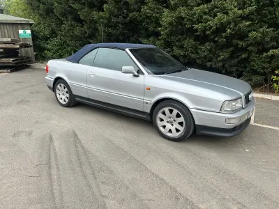 Used Audi Cabriolet 150 HP (110 kW) 1997 Silver Cabriolet