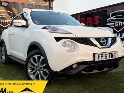 Used Nissan Juke Tekna 110 HP (80 kW) 2016 White SUV