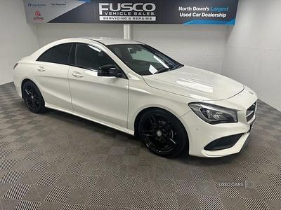 White Used 2017 Mercedes CLA180 AMG line Sedan | £12,495 (Fair price)