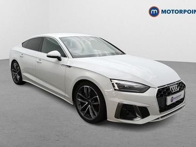 White Used 2023 Audi A5 S-Line Hatchback | £26,999 (Good price)