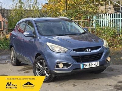 Blue Used 2014 Hyundai ix35 SE SUV | £4,050 (Fair price)