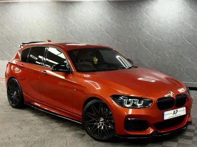 Usado BMW M140 M Sport 2017 Naranja Utilitario