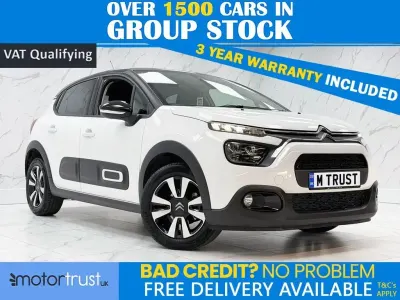 Used Citroën C3 PureTech 83 HP (61 kW) 2024 White Hatchback
