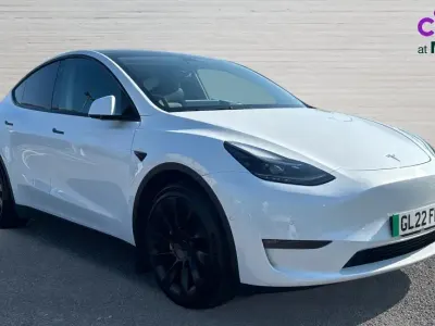 Used Tesla Model Y Long Range AWD 282 kW (384 HP) 2022 White SUV