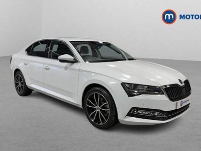 White Used 2022 Skoda Superb SE L Hatchback | £19,499 (Fair price)