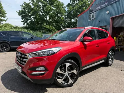 Used Hyundai Tucson Edition 132 HP (97 kW) 2017 Red SUV