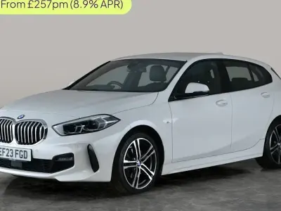 Used BMW 118 M Sport 136 HP (100 kW) 2023 White Hatchback
