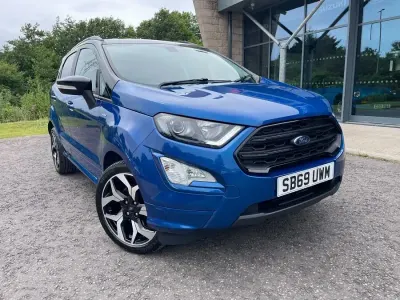 Used Ford Ecosport ST-Line 125 HP (91 kW) 2020 Blue SUV