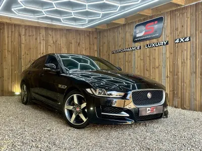 Used Jaguar XE Ingenium 200 HP (147 kW) 2017 Black Sedan