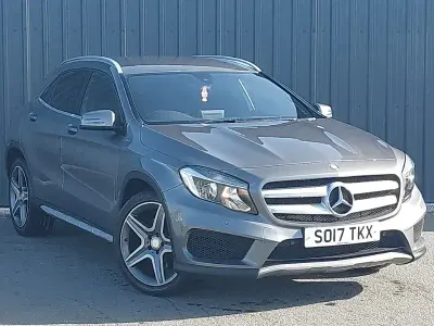 Used Mercedes GLA220 AMG line 177 HP (130 kW) 2017 Grey SUV