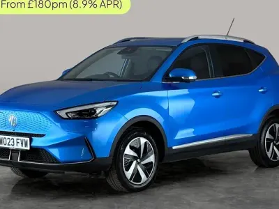 Used MG ZS Trophy Connect 130 kW (177 HP) 2022 Blue SUV